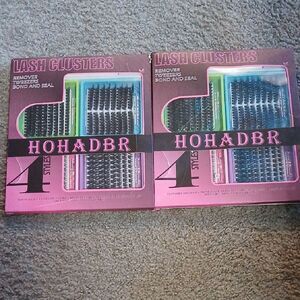 4 Styles Mega/ultra/ Dramatic/Volume/ Lash Clusters Kit, WaterProof Lashes NEW